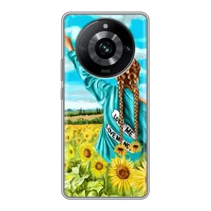 Чохол для Патріота України Realme 11 - (AlphaPrint) (Україночка)
