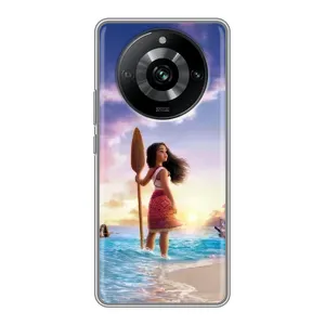 Чохол з мультфільмом Ваяна Realme 11 (Моана з веслом)