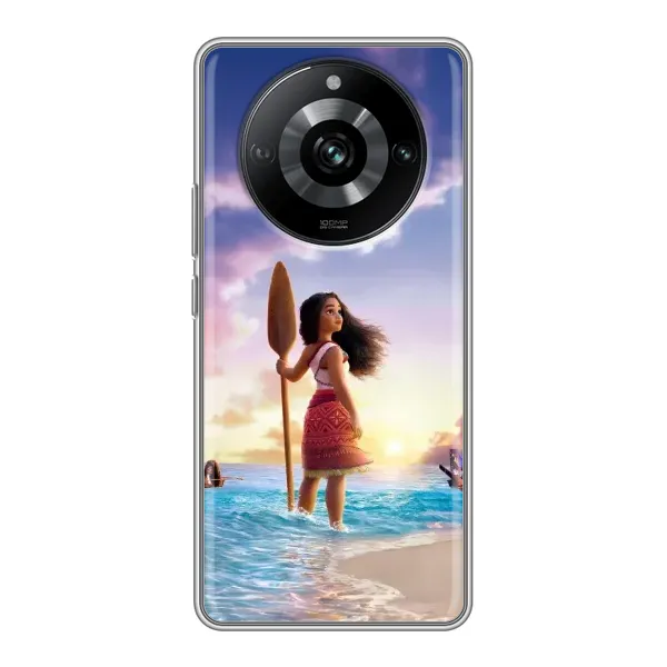 Чехол с принтом «Моана с веслом» для Realme 11