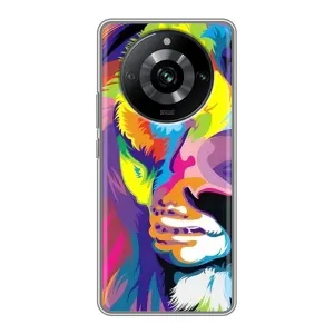 Чехол со Львом для Realme 11 (VPrint) (Яркий Лев)