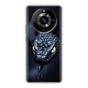 Чохол з картинкою 'Хижаки' для Realme 11 (Чорна змія)