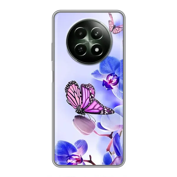 Чехол с принтом «Бабочка на цветочке» для Realme 12 5G Чехол с принтом «Бабочка на цветочке» для Realme 12 5G