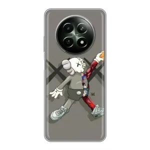 Чехлы для RealMe 12 5G - Bearbrick Louis Vuitton (PREMIUMPrint) (Беарбрик Джордан)