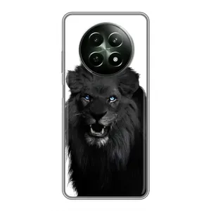Чехлы с картинками животных RealMe 12 5G (Черный ЛЕВ)