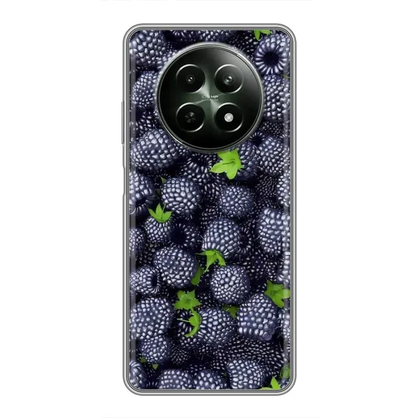 Чехол с принтом «Ежевика» для Realme 12 5G