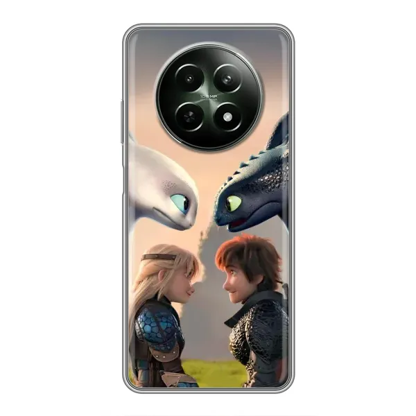 Чехол с принтом «Иккинг и Астрид» для Realme 12 5G