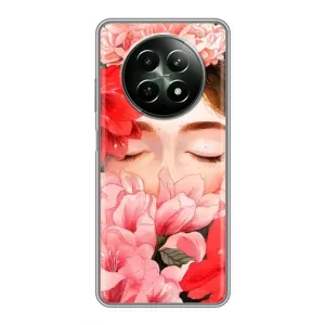 Чехлы (ART) Цветы на RealMe 12 5G (VPrint) (Очі в квітах)