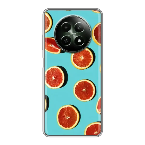 Чехол с принтом «Грейпфрут» для Realme 12 5G