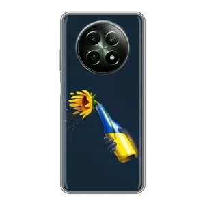 Чехол для Патриота Украины RealMe 12 5G - (AlphaPrint) (Коктейль молотова)