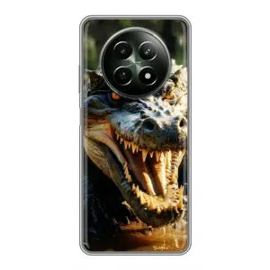 Чохол з принтом «Небезпечний крокодил» для Realme 12 5G