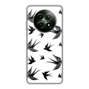 Чохол з пташками на RealMe 12 5G (VPrint) (Ластівки)