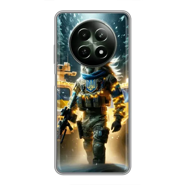 Чехол с принтом «ЛЕВ ЗСУ» для Realme 12 5G