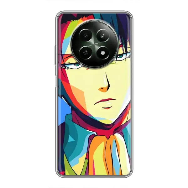 Чохол з принтом «Леві Аккерман» для Realme 12 5G