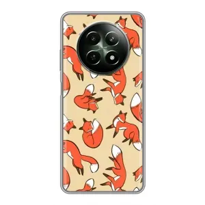 Чехлы с картинкой Лисички для RealMe 12 5G (VPrint) (Лисички)