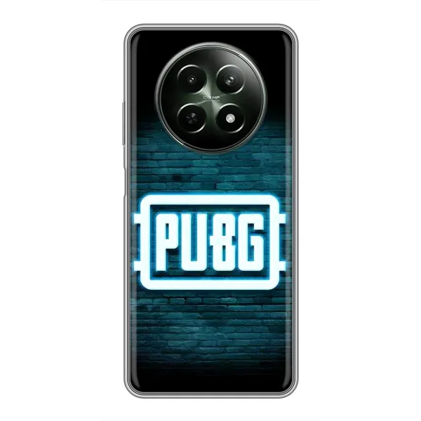 Чехол с принтом «Лого PUBG» для Realme 12 5G