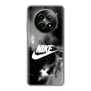 Чехол для RealMe 12 5G - с принтом Найк (AlphaPrint) (Лого Найк)