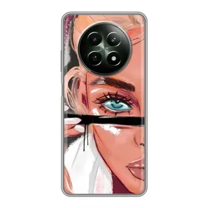 Чехол с печатью для RealMe 12 5G - (Мода) (AlphaPrint) (Макияж)