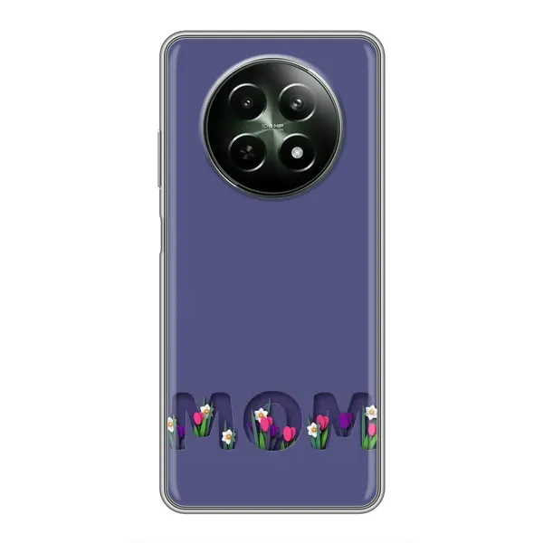 Чохол з принтом «Мама в квітах» для Realme 12 5G Чохол з принтом «Мама в квітах» для Realme 12 5G