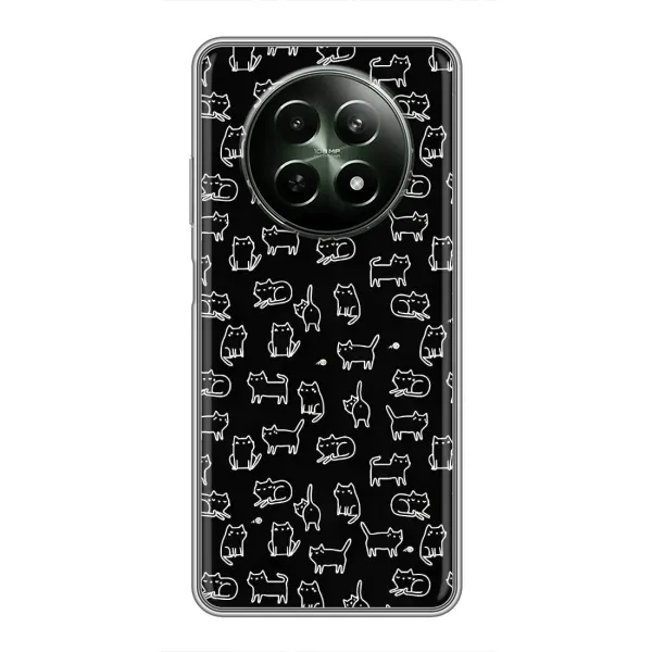 Чехол с принтом «Меленькие котики» для Realme 12 5G