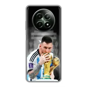 Чохли для RealMe 12 5G (Leo чемпіон) (AlphaPrint) (Мессі Чемпіон)