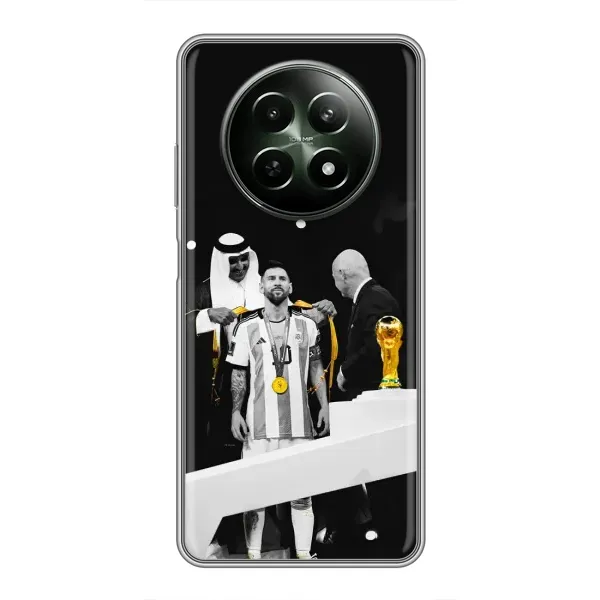 Чехол с принтом «Месси в накидке» для Realme 12 5G