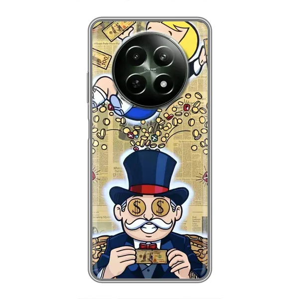 Чехол с принтом «Монополия Мен» для Realme 12 5G