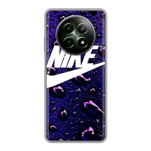 Чехол для RealMe 12 5G - с принтом Найк (AlphaPrint) (Найк принт)