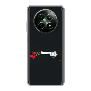 Чехлы (ART) Цветы на RealMe 12 5G (VPrint) (Неочікувані квіти)