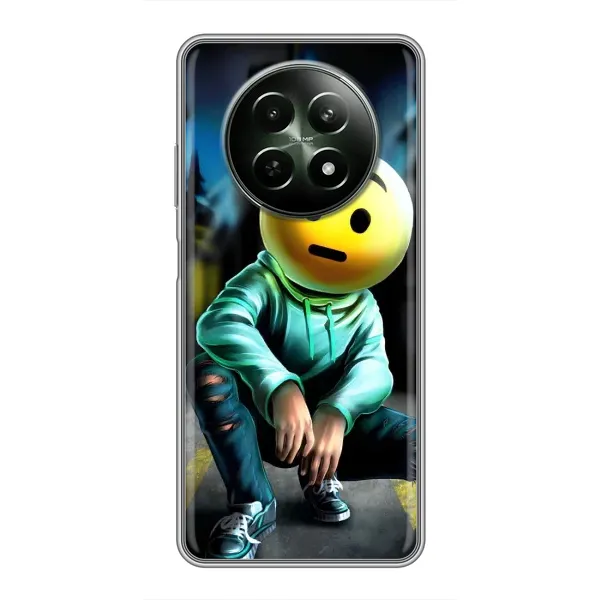 Чехол с принтом «Парень смайл» для Realme 12 5G