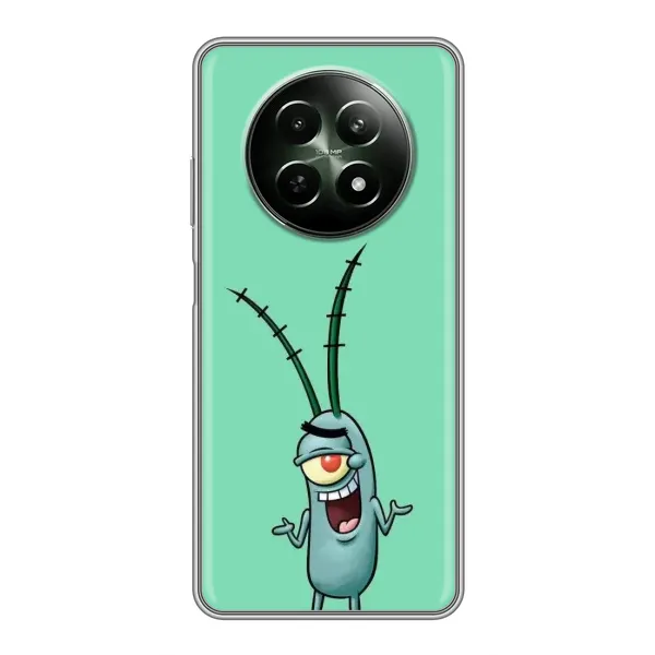 Чохол з принтом «Персонаж Планктон» для Realme 12 5G