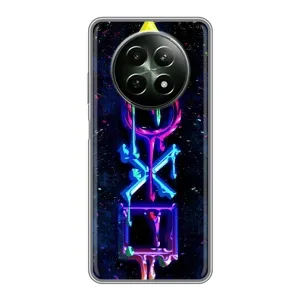 Чехол с принтом «Pleystation лого» для Realme 12 5G