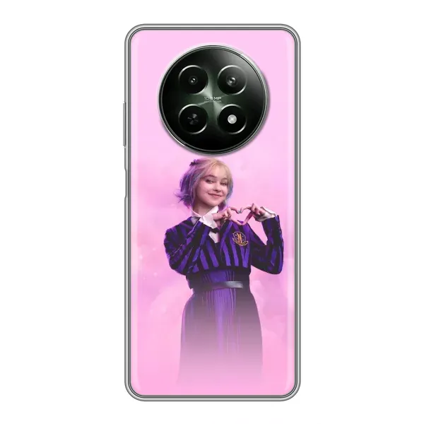 Чехол с принтом «Яркая Энид Уэнздей» для Realme 12 5G