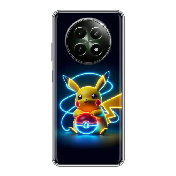 Чехол с принтом «Покемон» для Realme 12 5G