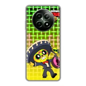 Чехлы Brawl Stars для RealMe 12 5G (AlphaPrint) (Поко в самбреро)