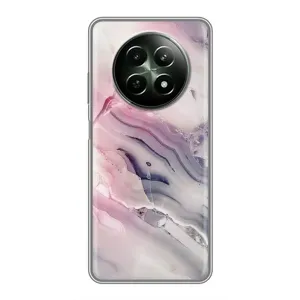 Мраморний чехол на RealMe 12 5G (VPrint) (Пурпурний Мрамор)