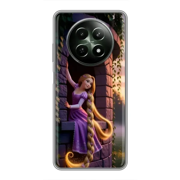 Чехол с принтом «Рапунцель на башне» для Realme 12 5G