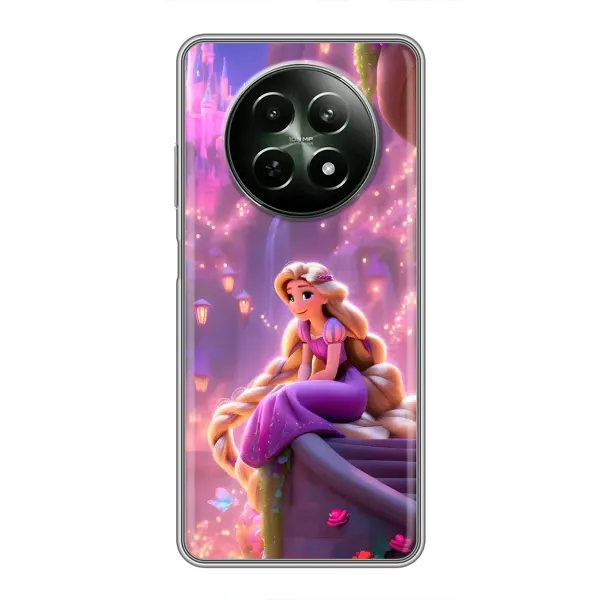 Чехол с принтом «Рапунцель в замке» для Realme 12 5G