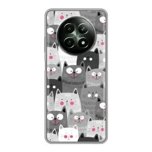 Чохли з Котиками для RealMe 12 5G (VPrint) (Мальовані котики)
