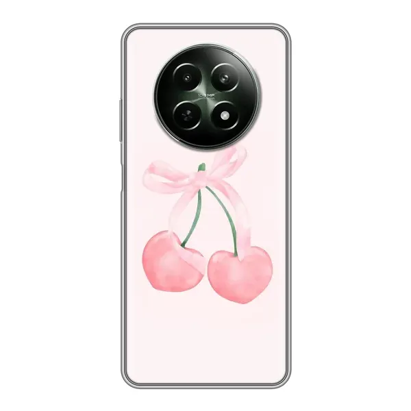 Чехол с принтом «Розовые вишни» для Realme 12 5G Чехол с принтом «Розовые вишни» для Realme 12 5G