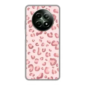 Чохол з розовим принтом для RealMe 12 5G (Рожевий леопард)