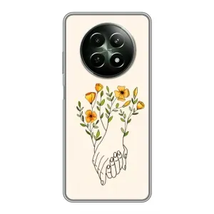 Чехлы для любимой на Реалми 12 5G (VPrint) (Руки любви)