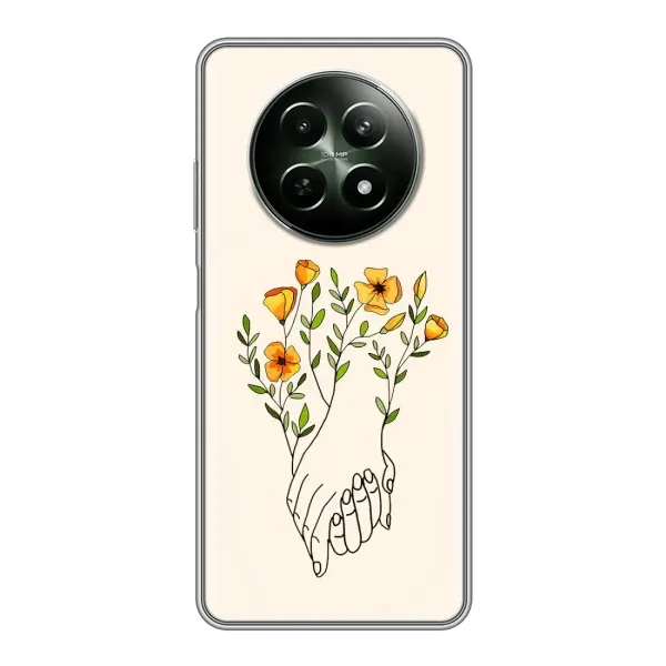 Чехол с принтом «Руки любви» для Realme 12 5G
