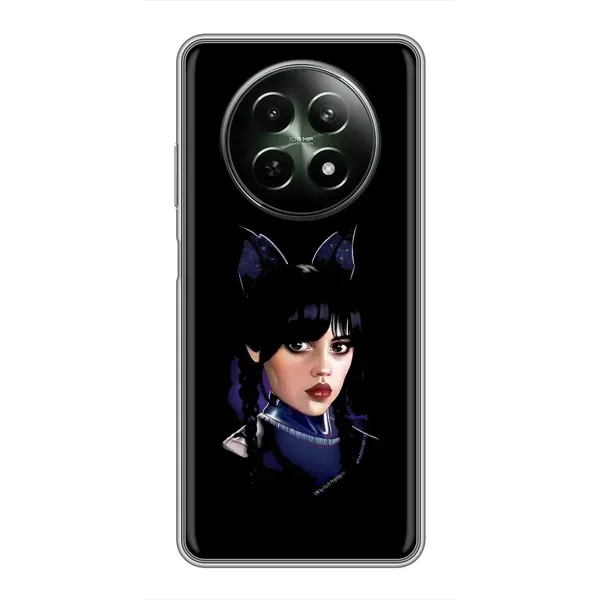 Чехол с принтом «серьезная Уэнздей» для Realme 12 5G