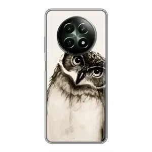 Чохол з пташками на RealMe 12 5G (VPrint) (Сова)
