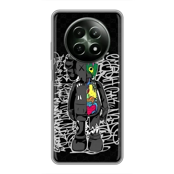 Чехол с принтом «Стиль Bearbrick» для Realme 12 5G