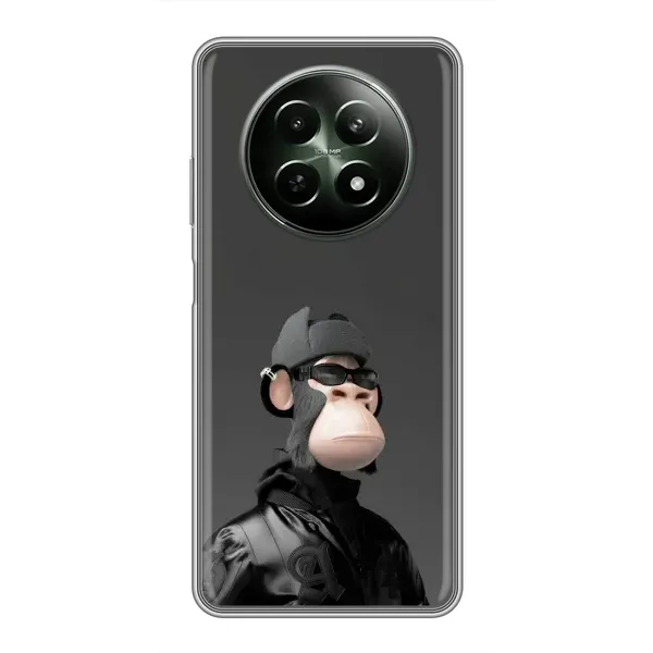 Чохол з принтом «стильна мавпа NFT» для Realme 12 5G