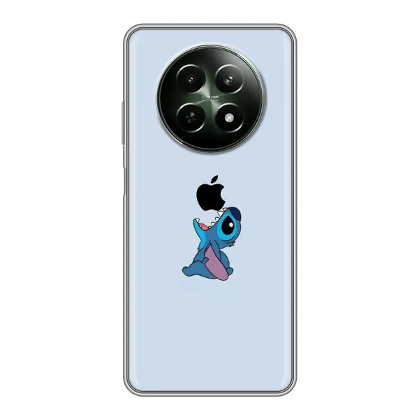 Чохол з принтом «Stitch apple» для Realme 12 5G Чохол з принтом «Stitch apple» для Realme 12 5G