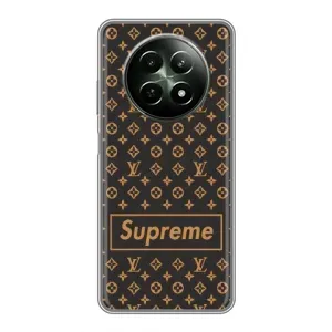 Чехол для RealMe 12 5G с картинкой Supreme (AlphaPrint) (Supreme LV)