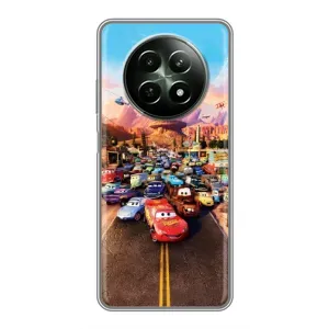 Силіконовий чохол Маквін для RealMe 12 5G (Тачки на трасі)
