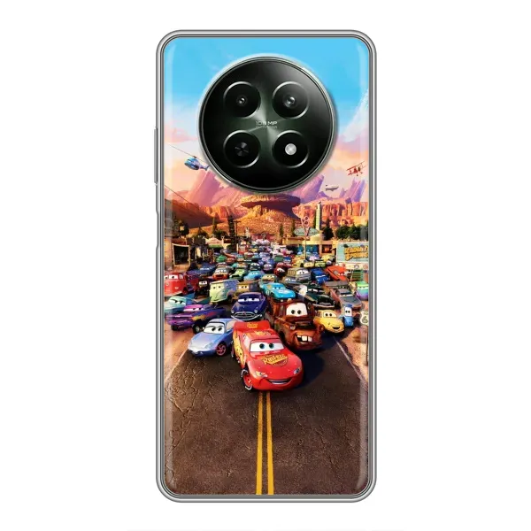Чохол з принтом «Тачки на трасі» для Realme 12 5G